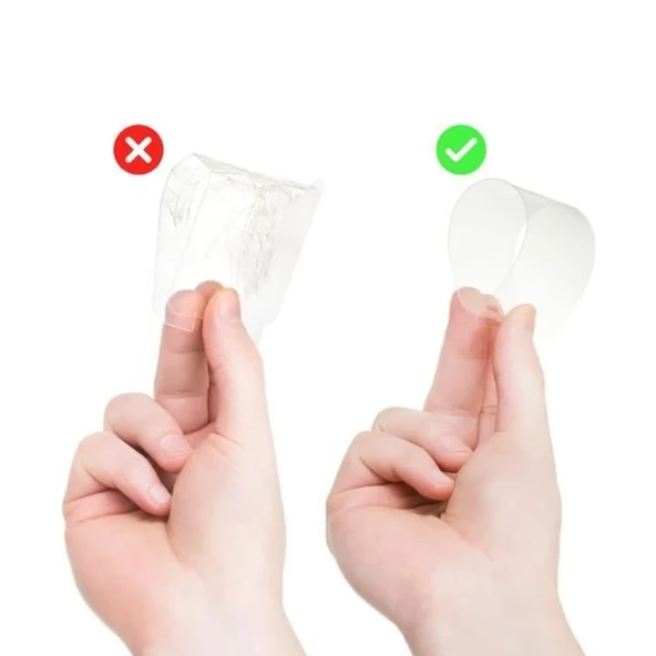 Bufalo Nokia 3 Kavisli 3D Cam Ekran Koruyucu Şeffaf - 2