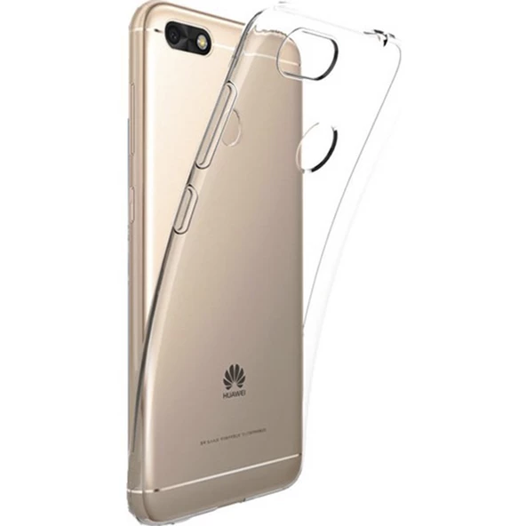 Huawei P9 Lite Mini Kılıf Soft Silikon Şeffaf Arka Kapak