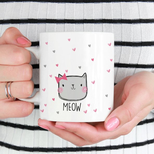 Meow Özel Tasarım Kupa - 2