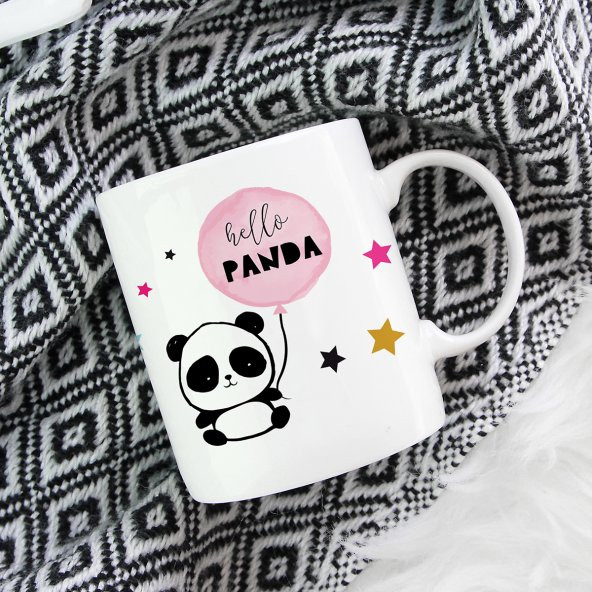 Hello Panda Özel Tasarım Kupa