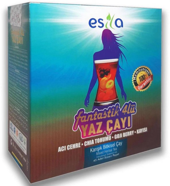 Esila Fantastik Dörtlü Yaz Çayı 45 Poşet