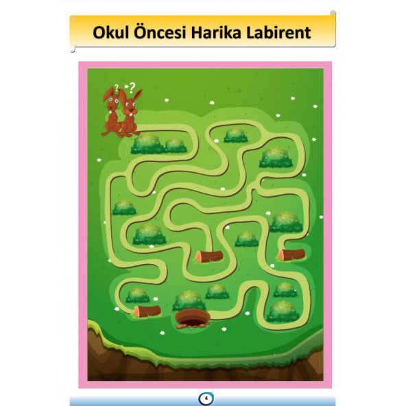 Okul Öncesi YAZ-SİL Harika Labirent Kitabı - 3