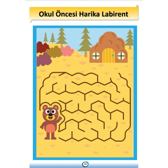 Okul Öncesi YAZ-SİL Harika Labirent Kitabı - 4