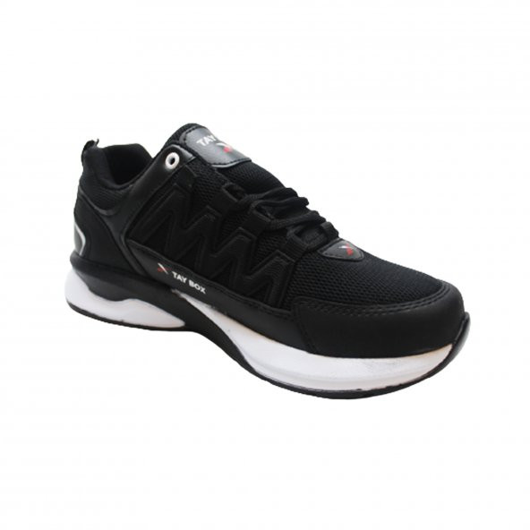 Taybox Siyah Bağcıklı Erkek Spor Ayakkabı 9692580127364