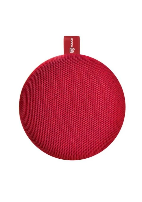 Intouch Soundmoon Portable Wireless Speaker 1000 mAh, Kırmızı
