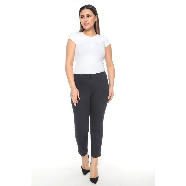 SORALLİNE KADIN BÜYÜK BEDEN MEVSİMLİK PANTOLON 1700 LACİVERT