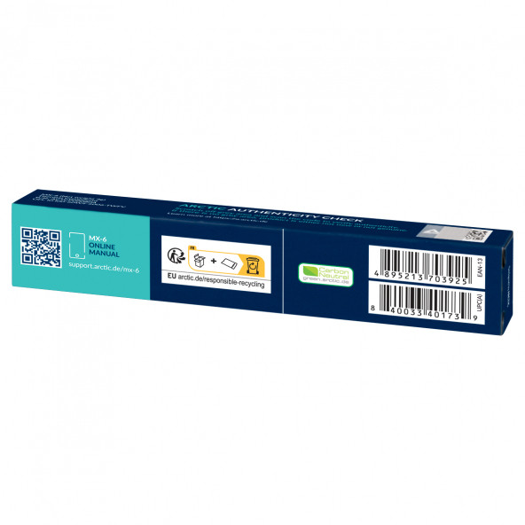 Arctic MX-6 Ultra Yüksek Performanslı Termal Macun - 4gr (AR-ACTCP00080A) - 3
