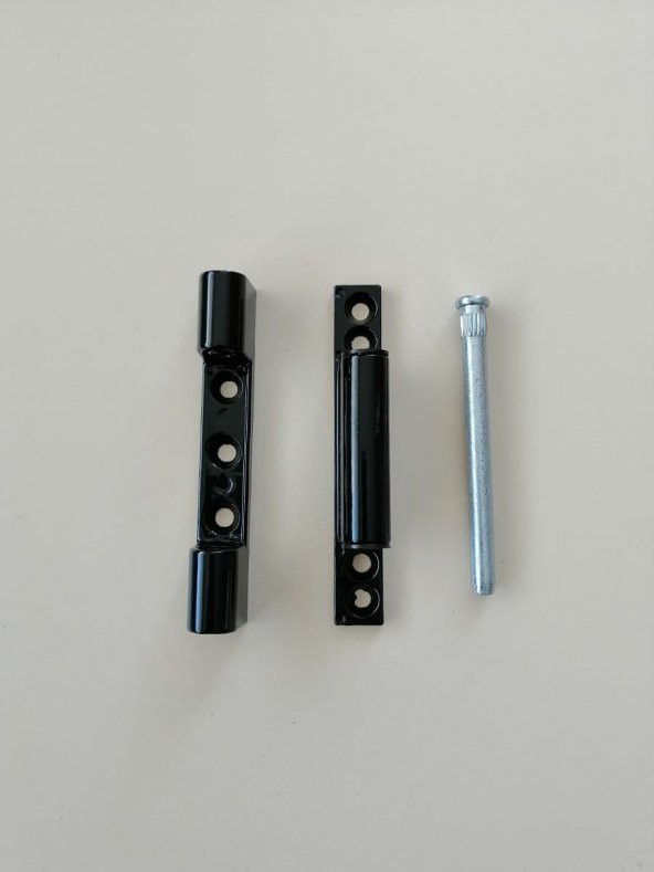 95 LİK  PVC KAPI ZAMAK MENTEŞE SİYAH - 2