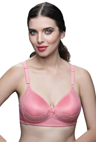 AYCI Bayan Dantel Detaylı Desteksiz Telsiz Sütyen - 3