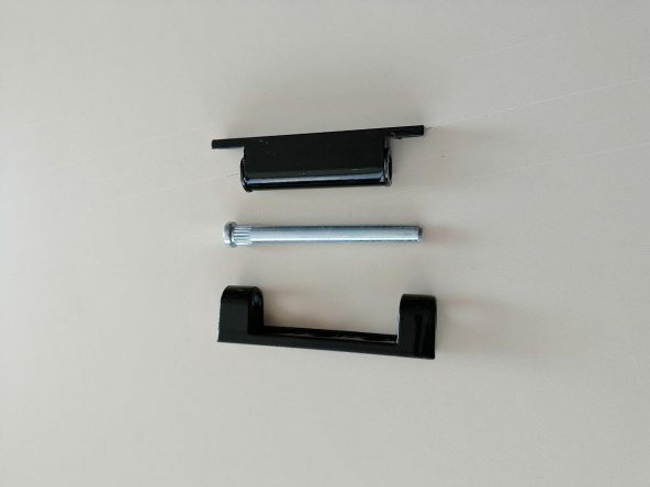 75 LİK PVC PENCERE ZAMAK MENTEŞE SİYAH - 2