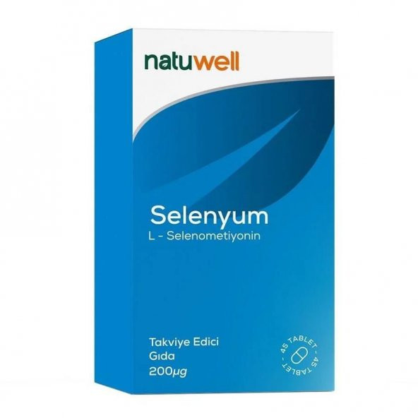 Natuwell Selenyum 200 mcg 45 Tablet