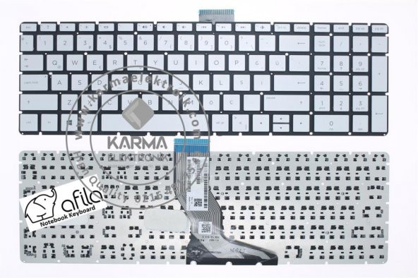 Hp 15-DW0006nt 6VV20EA Klavye (Gri TR)