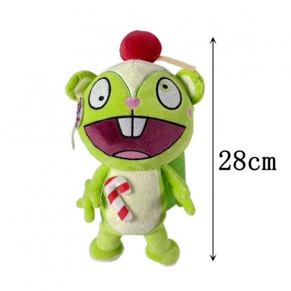 Happy Tree Friends Nutty Oyuncak Peluş 28 CM - 4