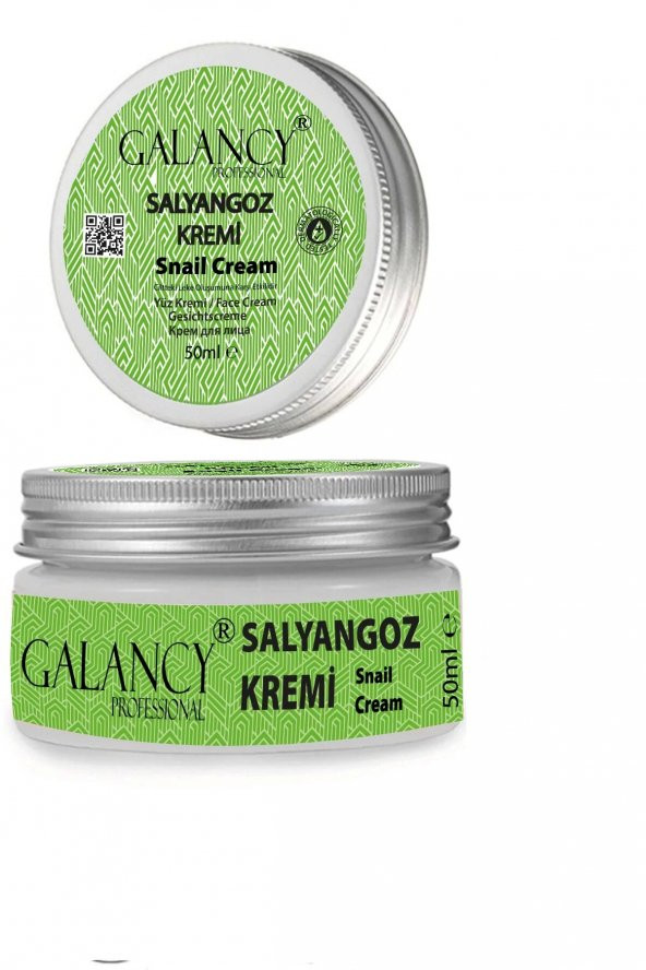 Vücut Ve Yüz Kremi - Salyangoz Özü Içeren Hyalüronik Asitli Onarıcı Besleyici Krem 50ml - Resim 3