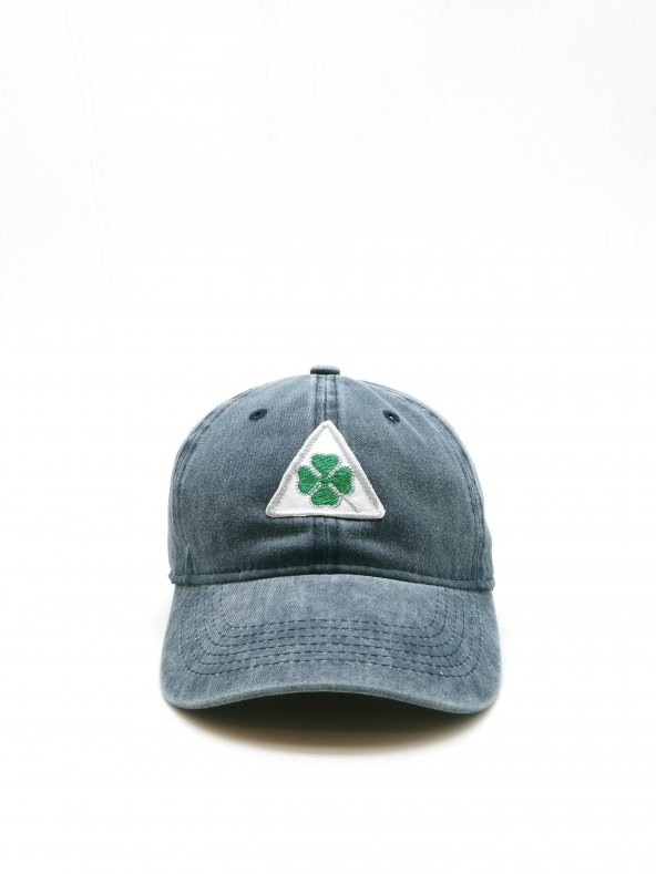 Alfa Romeo Dört Yapraklı Yonca Lacivert Pamuklu Erkek Kadın Şapka - 2