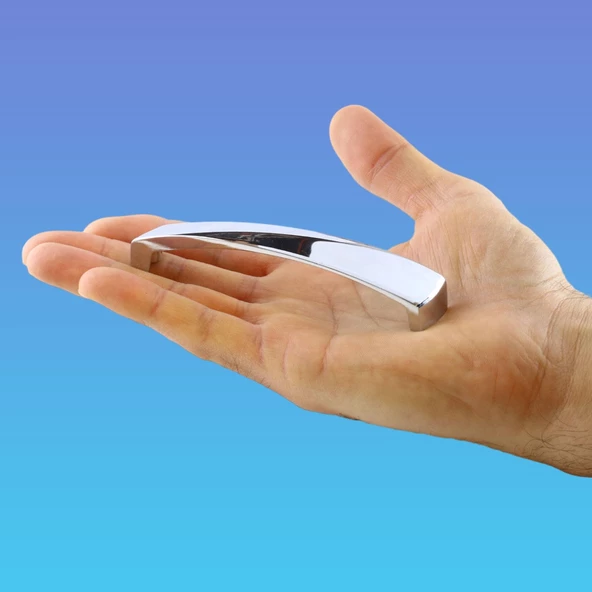 Motif Mobilya Mutfak Dolabı Çekmece Dolap Kapak Kulpu Kulpları Kulbu Krom (96 MM-9.6 CM) Metal Kulp - 5