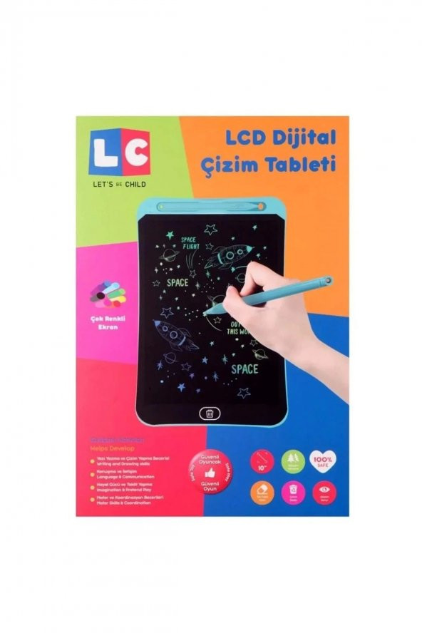LC Dijital Renkli Çizim Tableti - 30950