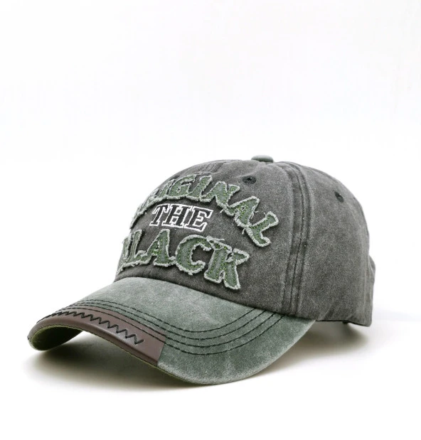 Perlotus Original Black Beyzbol Erkek Şapka 2023 Siyah Yeşil