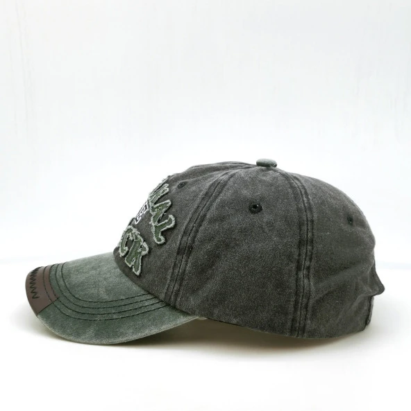 Perlotus Original Black Beyzbol Erkek Şapka 2023 Siyah Yeşil - 3