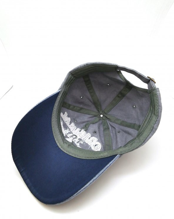 Perlotus Original Black Beyzbol Erkek Şapka 2023 Gri Lacivert - 4