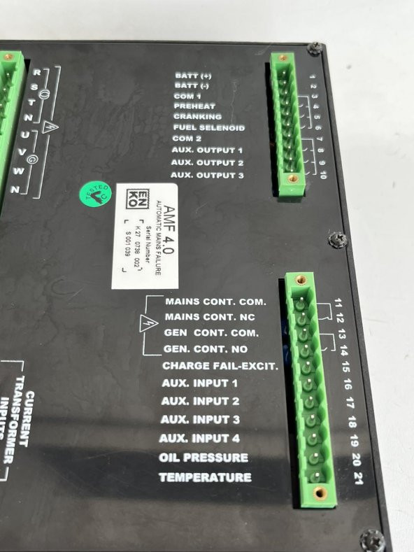 AMF 4.0 Automatic Mains Failure Jeneratör Kontrol Paneli 2.El - 6