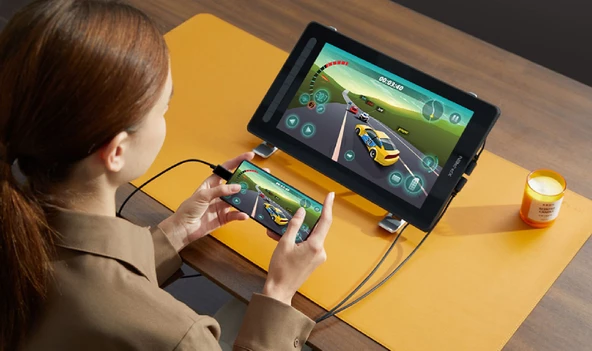 XP-Pen Artist 13 2nd Generation Grafik Ekran Tablet Siyah - 3