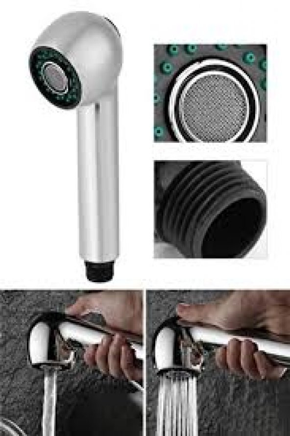 Duş Başlığı Berber El Duşu Spiral - 3