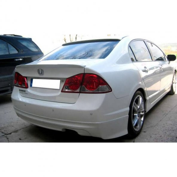 Ps Dizayn Honda Civic Fd6 Hibrid Style - Cam Üstü Spoiler 2006-2011 - 2