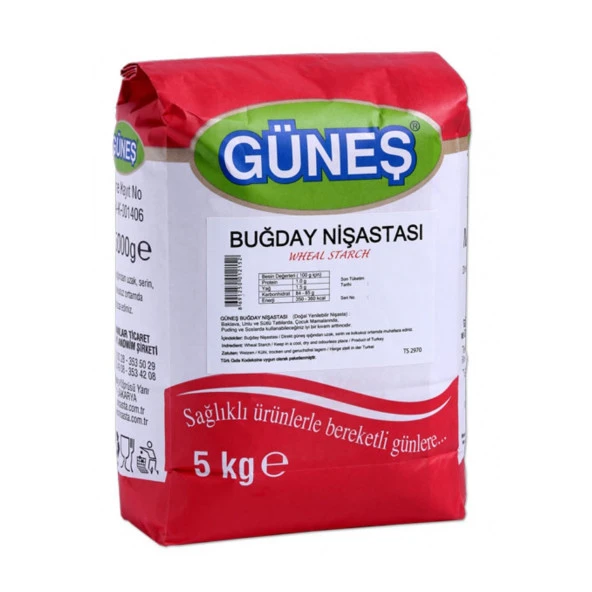 Güneş Buğday Nişastası 5 kg