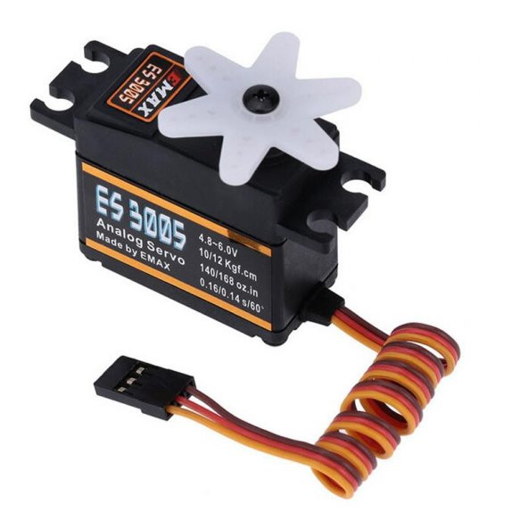 Emax ES3005 Servo Motor Orijinal Metal Analog Servo 42gr Su Geçirmez - 2
