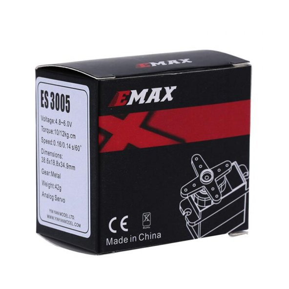 Emax ES3005 Servo Motor Orijinal Metal Analog Servo 42gr Su Geçirmez - 4