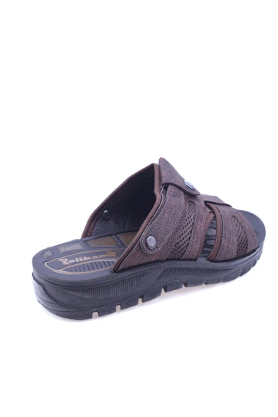 Polikamp 2843 Erkek Ortopedik Taban Günlük Terlik Sandalet - Resim 8