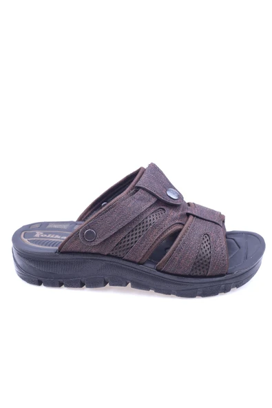 Polikamp 2843 Erkek Ortopedik Taban Günlük Terlik Sandalet - Resim 4