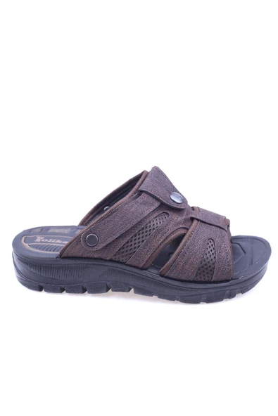 Polikamp 2843 Erkek Ortopedik Taban Günlük Terlik Sandalet - 4