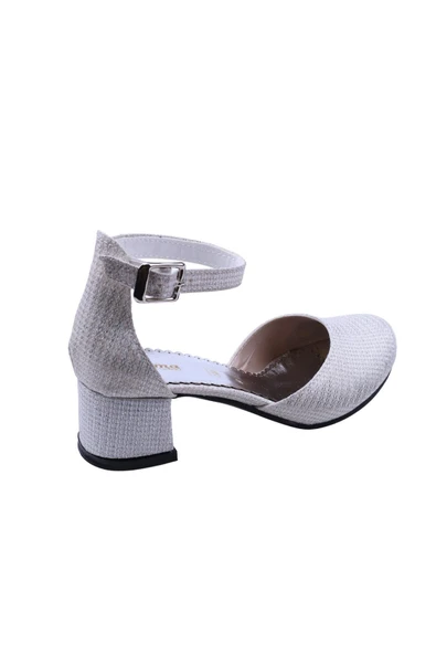 Sema Kids 2823 Kız Çocuk Topuklu Abiye Ayakkabı - Resim 8