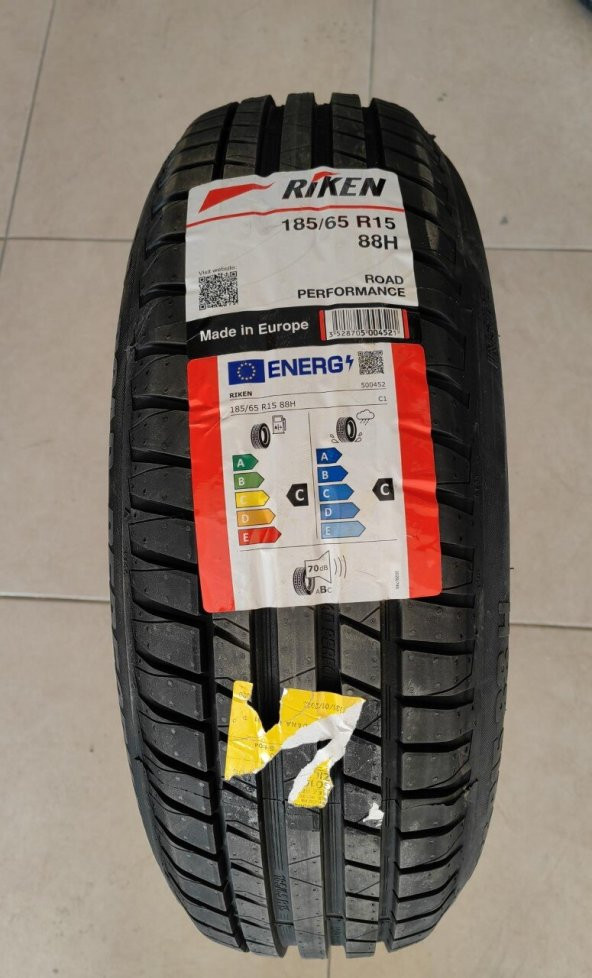 Riken 185/65R15 88H Road Performance Yaz Lastiği 2023 Üretimi