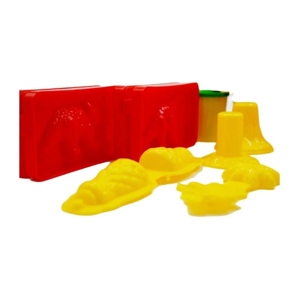 Bu-Bu Oyun Hamuru Seti 3D Dinozor Oyun Hamuru Kalıpları ve Oyun Hamuru Seti - Resim 2