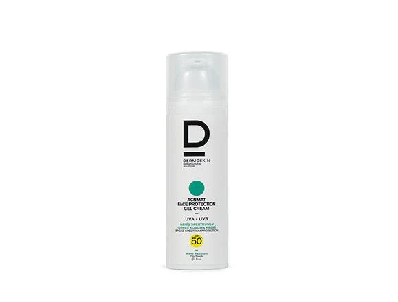 DERMOSKIN AcnMat SPF 50+ Güneş Koruyucu Jel Krem 50ML 8697796000509 - 3