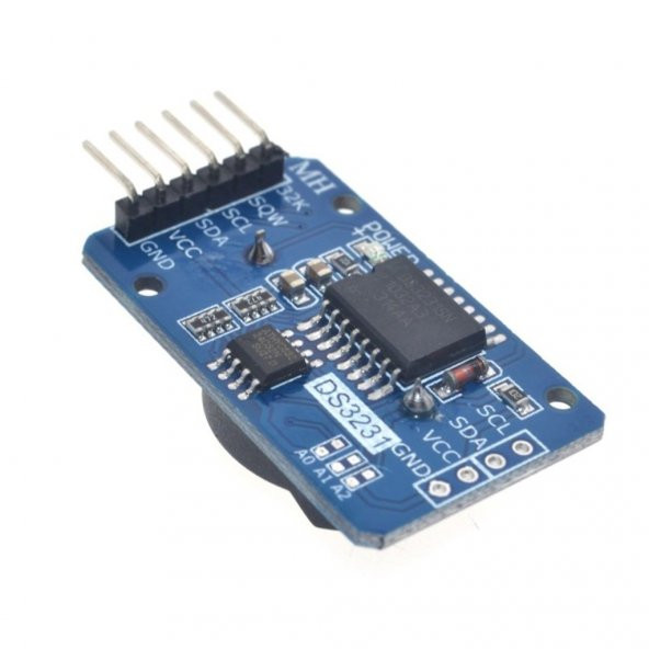 Arduino DS3231 Hassas RTC ve 24C32 Hafıza Modülü