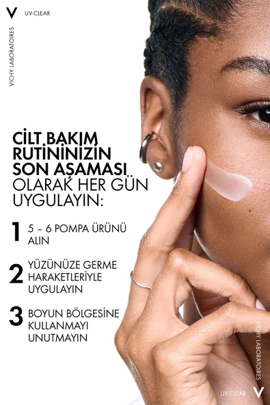 VICHY Capital Soleil Uv Clear Spf50 Yüz Güneş Kremi 40 ml - Karma Ve Yağlı Ciltler 3337875837149 - 7