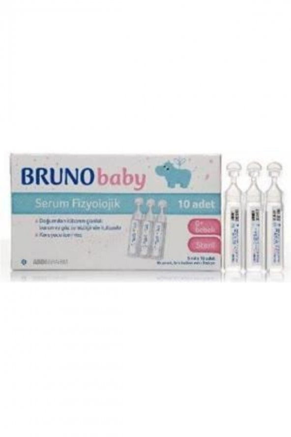 Bruno Serum Fizyolojik 5 ml X 10 Flakon