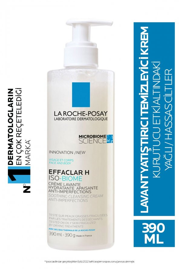 LA ROCHE POSAY Effaclar H Isobiome Lavant Yatıştırıcı Ve Temizleyici Krem 3337875777773