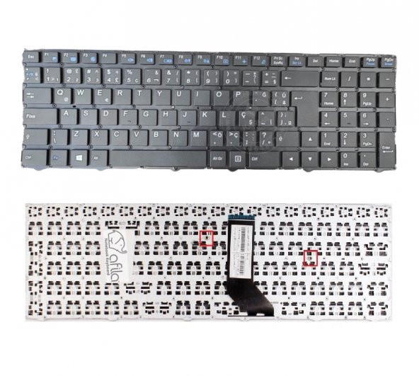 Monster Abra A5 V6.1.3 Notebook Klavye (Siyah TR)