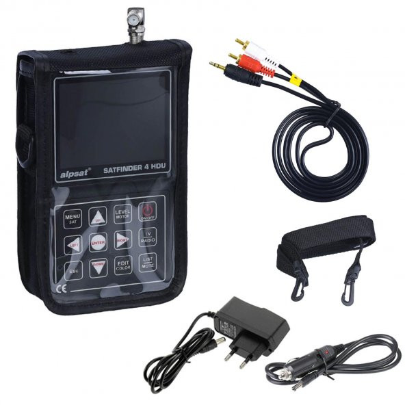 UYDU BULUCU SATFINDER 4 HD USB DİJİTAL ALPSAT AS04-HDU - 2
