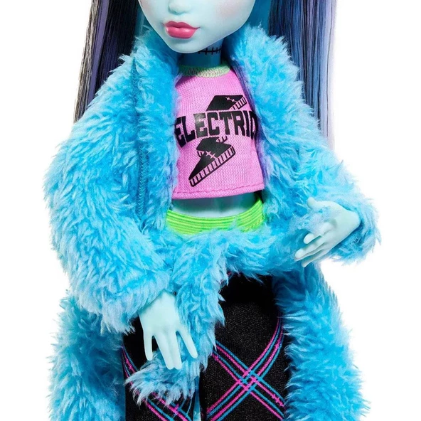 Orjinal Monster High Bebekler Creepover Party Frankie Stein - 6