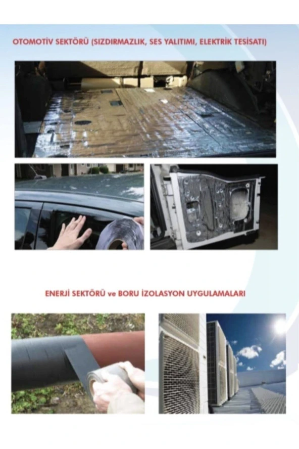 Profesyonel Su Sızdırmazlık & Tamir Bant / 5 Mt X 10 Cm / Waterproof - 4