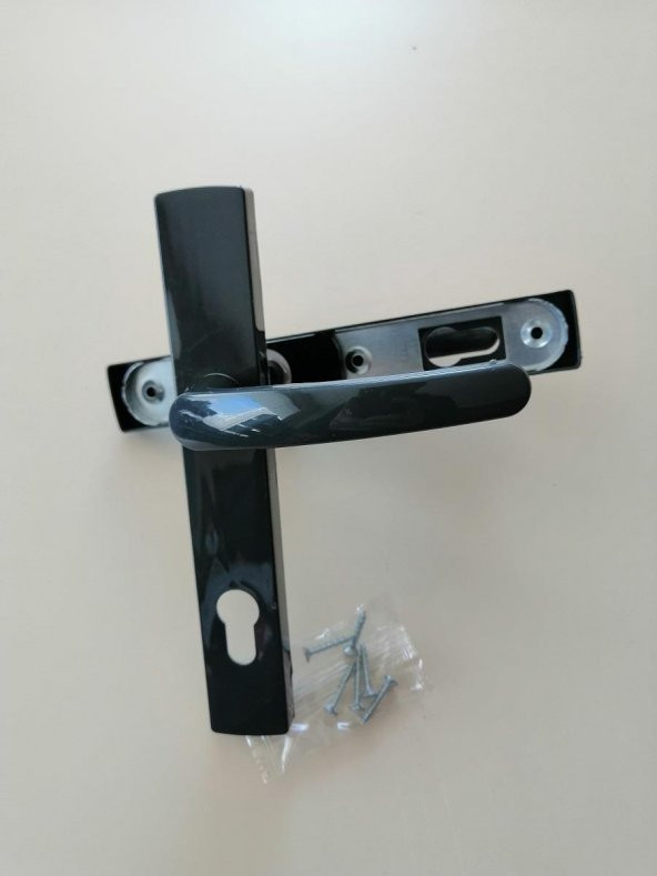 YALE PVC KAPI KOLU PLASTİK ANTRASİT GRİ - 3