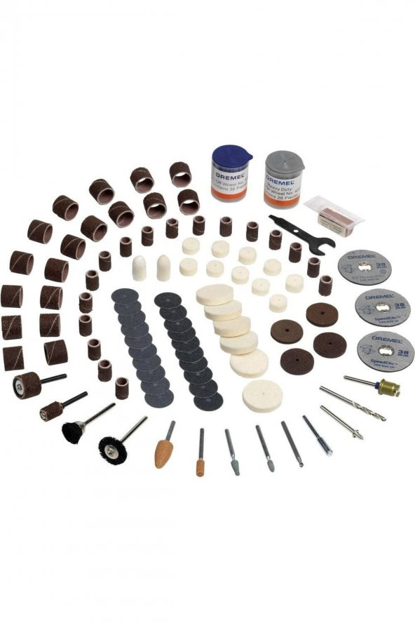 DREMEL ÇOK AMAÇLI AKSESUARSETİ 724 150Lİ - 2