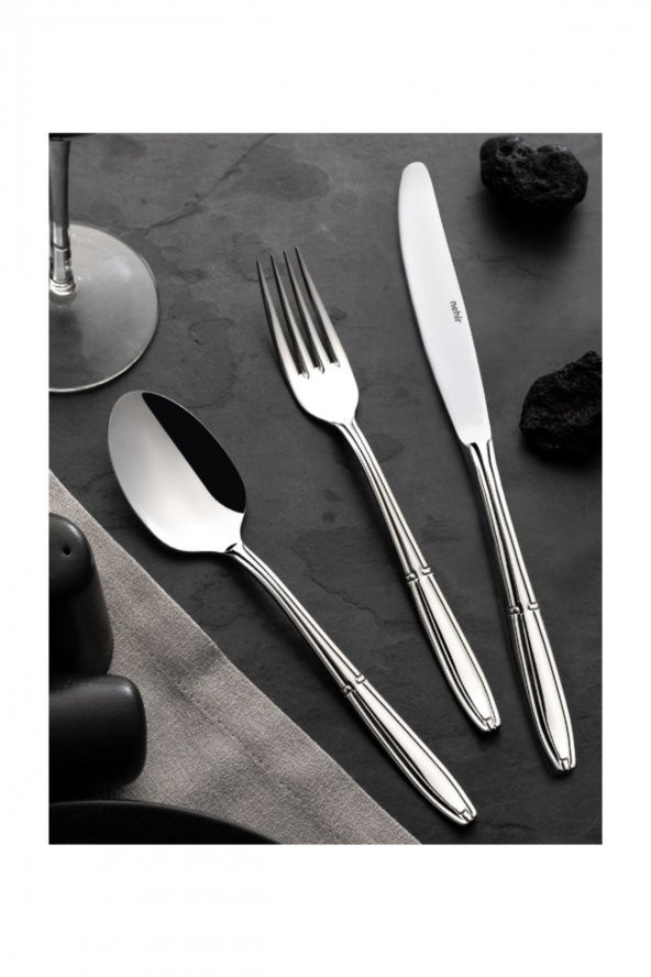 Nehir buket tatlı kaşık - 12 li tatlı kaşığı - 2
