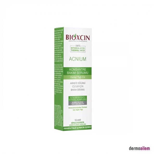 Bioxcin Acnium Konsantre Bakım Serumu 15 ml